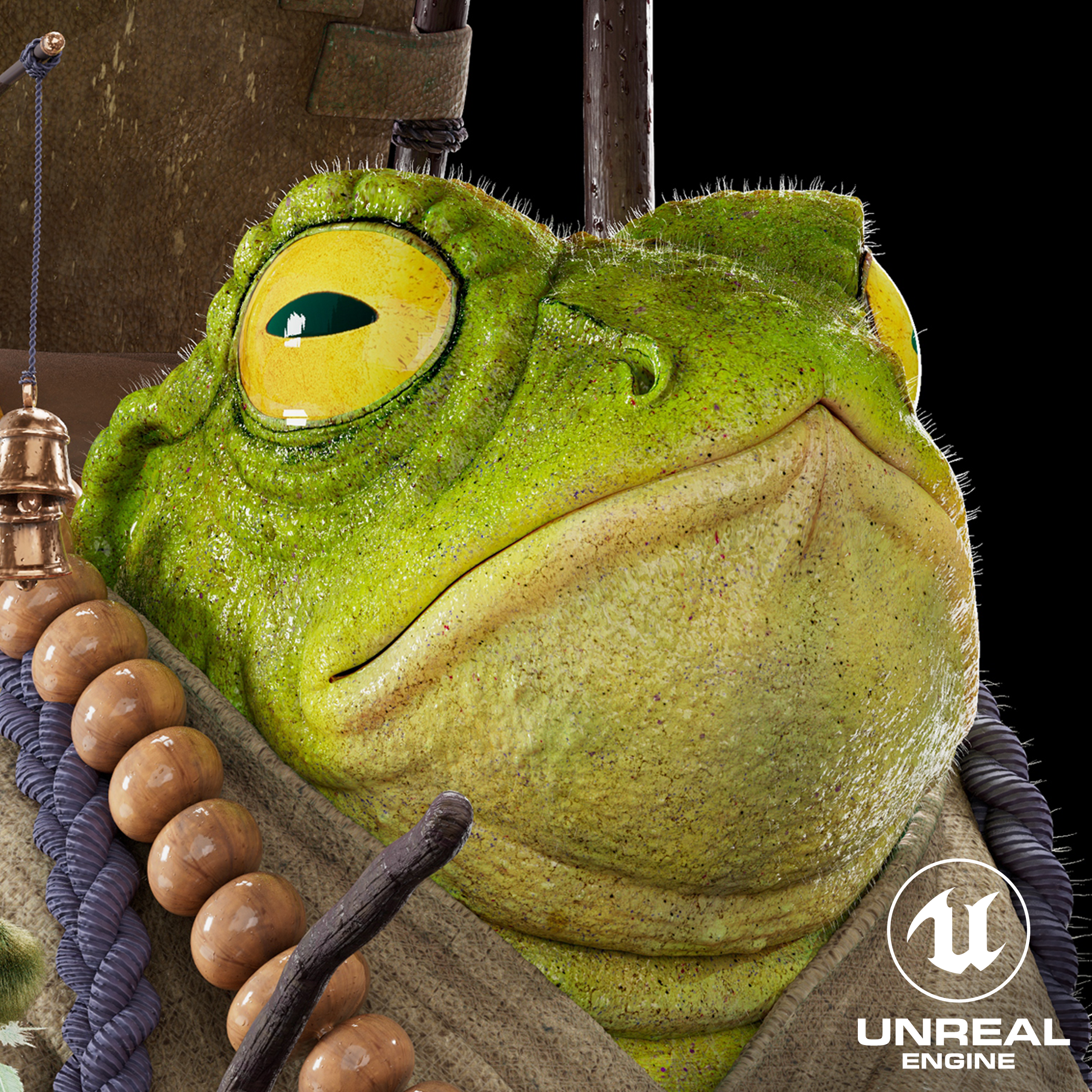 Tekashi the Frog close-up thumbnail by Sugamoviyam